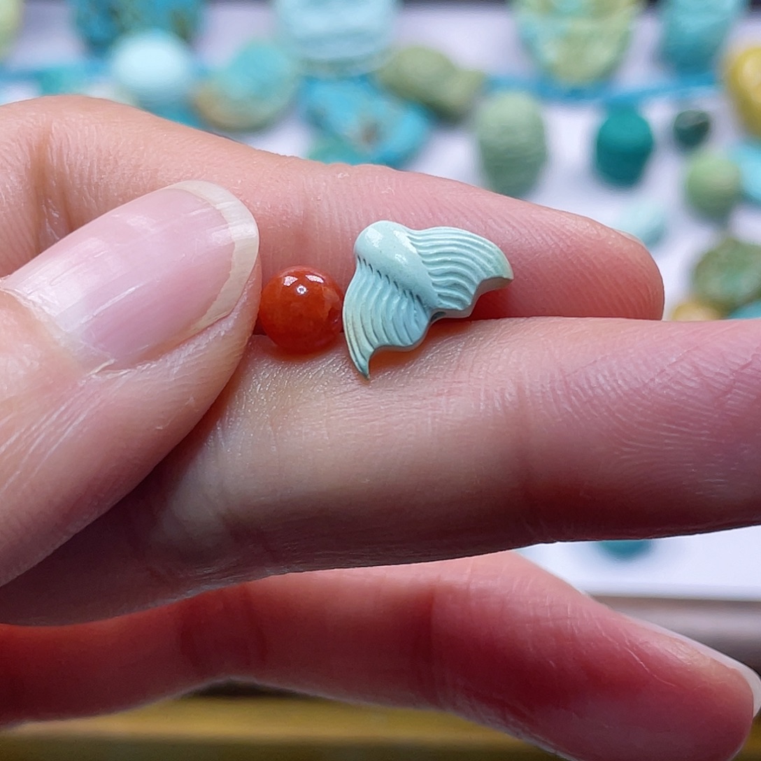 南红玛瑙未镶嵌配饰