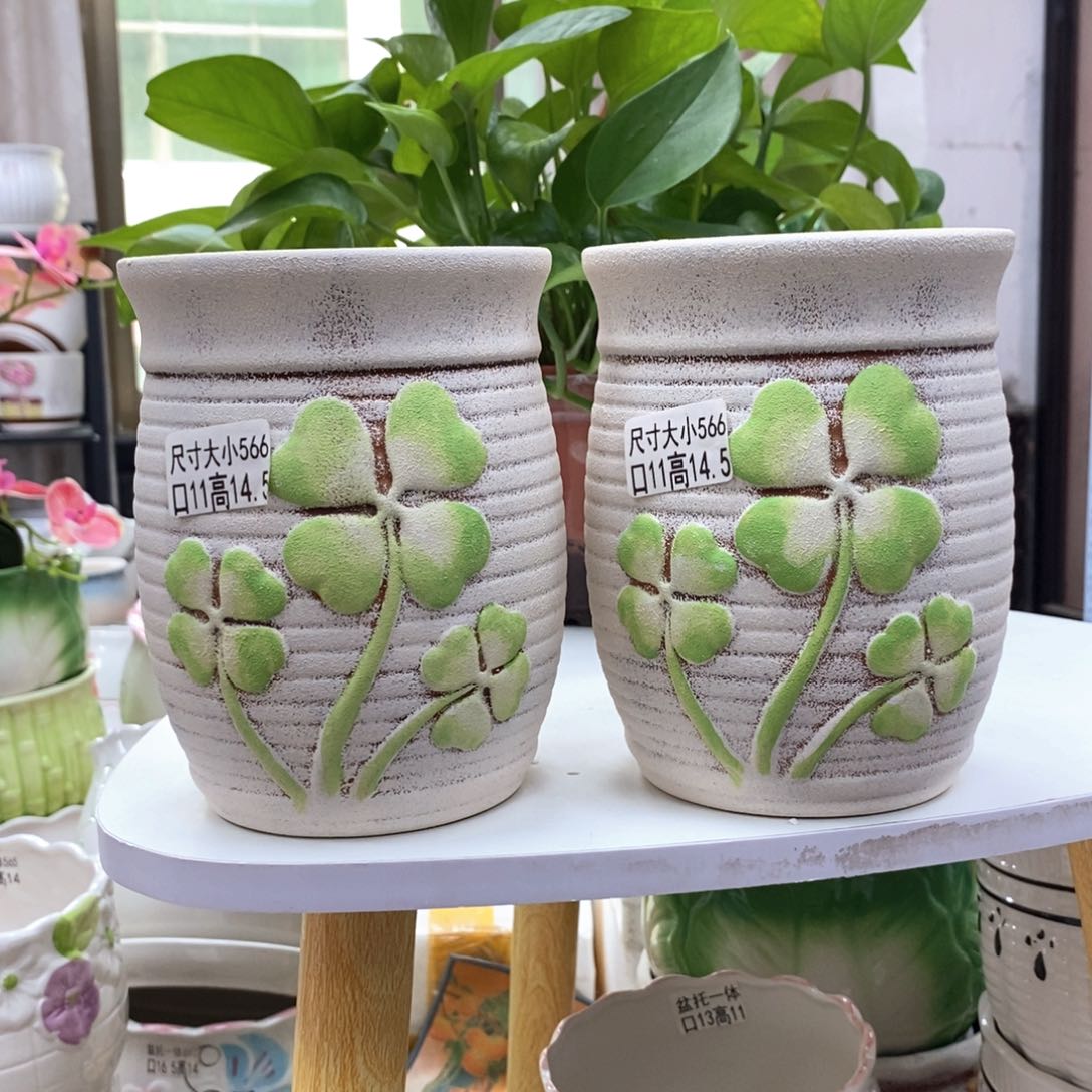 @夏西陶瓷花盆@@5566
