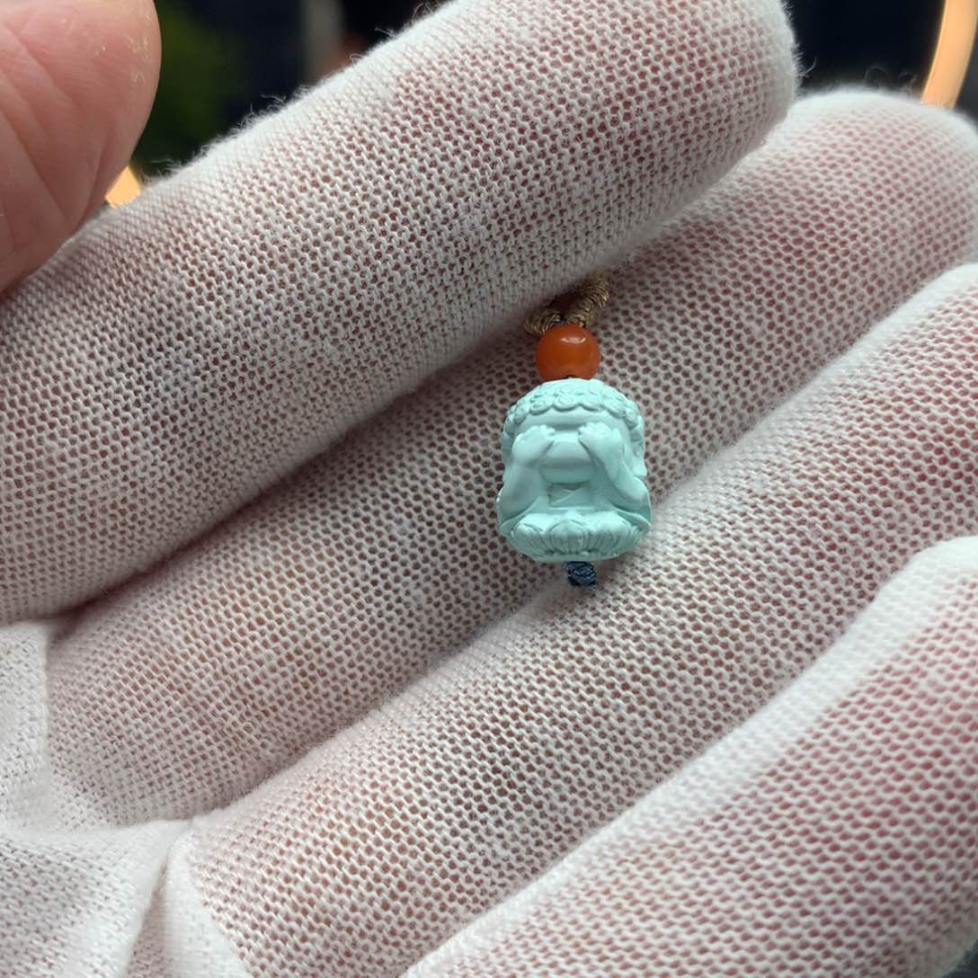 绿松石挂件未镶嵌