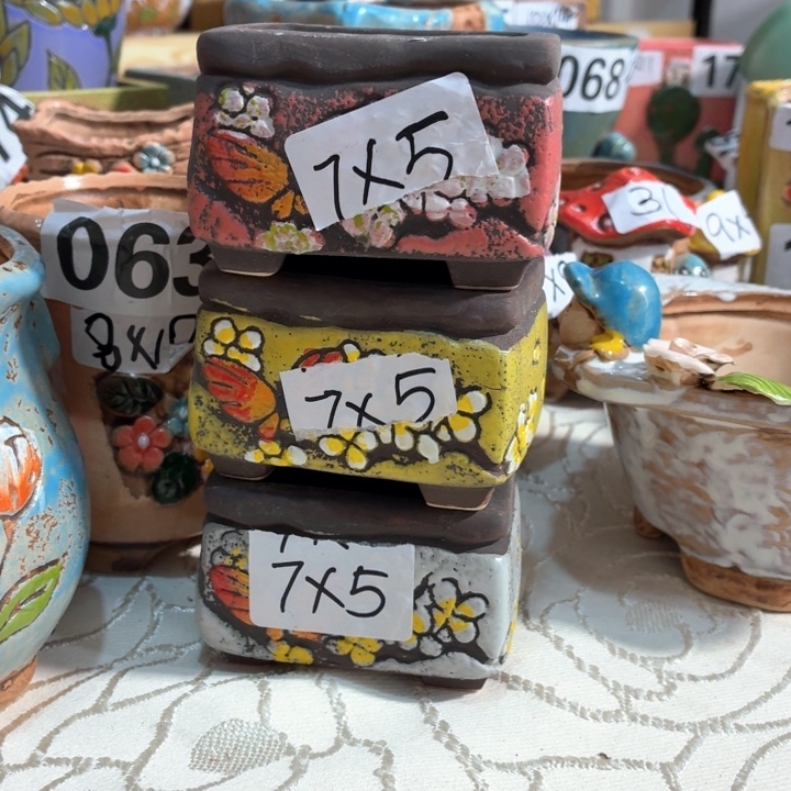 多肉花盆满15包邮