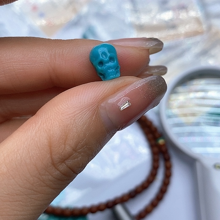 未镶嵌绿松石珠宝奇石