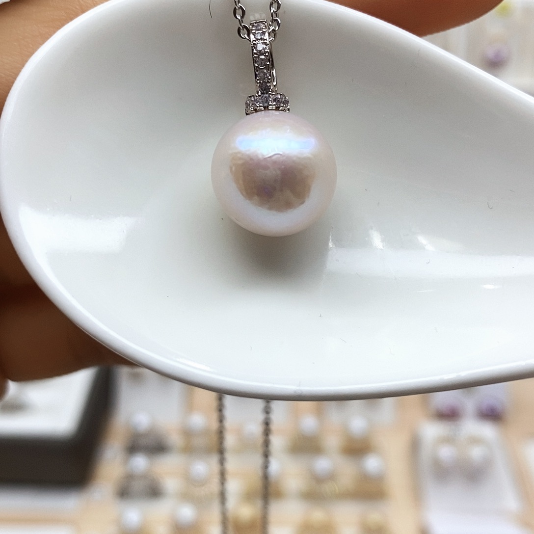 淡水珍珠颈饰合金