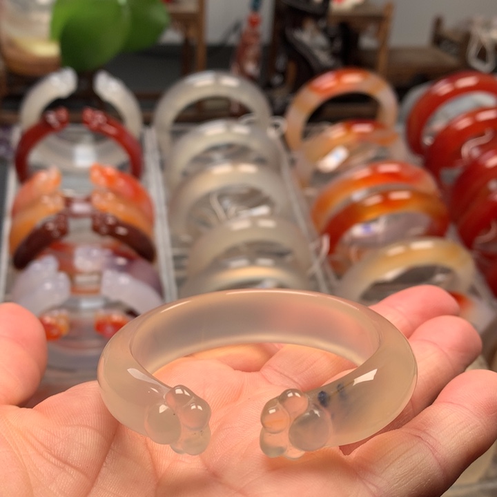 玛瑙/玉髓未镶嵌手镯