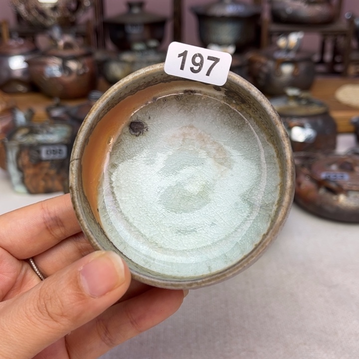 壶裸柴烧陶瓷茶具