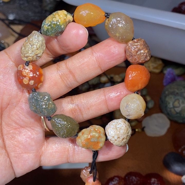 玛瑙/玉髓珠宝半成品未镶嵌