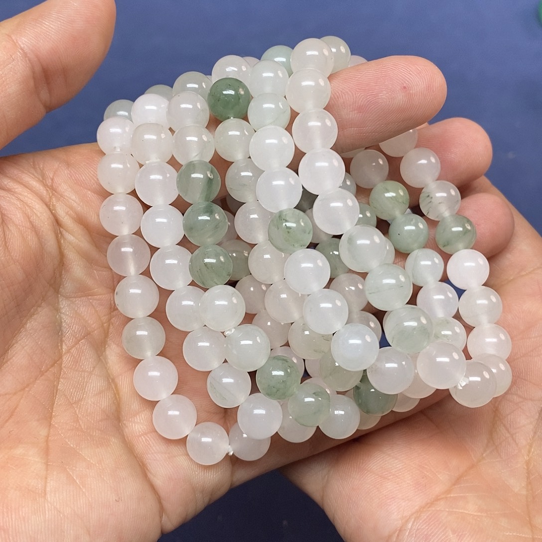 石英质玉未镶嵌手链