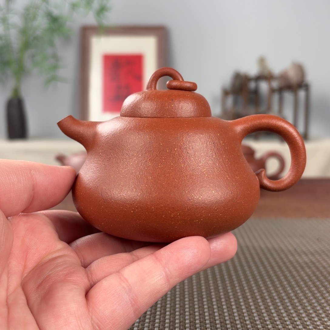 紫砂茶壶黄龙山原矿紫砂壶