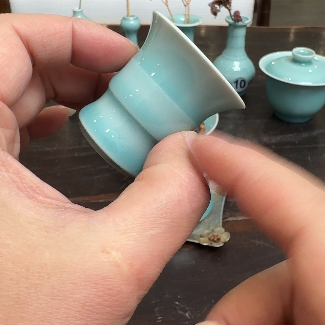 龙泉窑青瓷南宋老釉福利