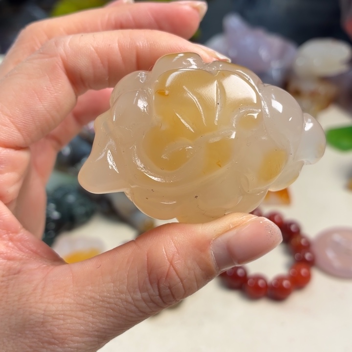 玛瑙/玉髓未镶嵌吊坠(不含链)