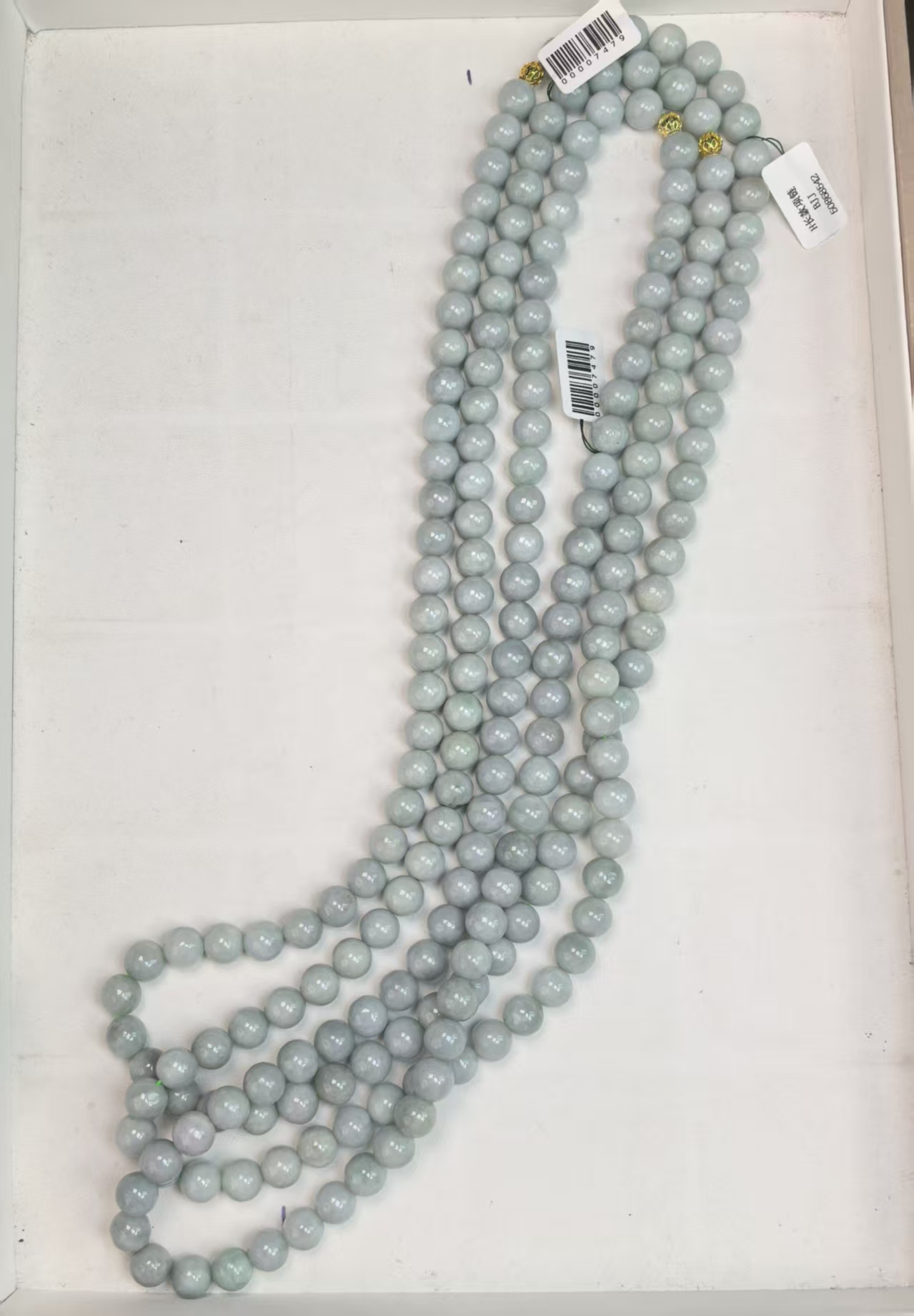 天然缅甸A货翡翠（妈妈链卡10）多样性发其一