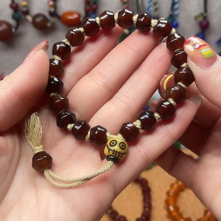 玛瑙/玉髓未镶嵌手链