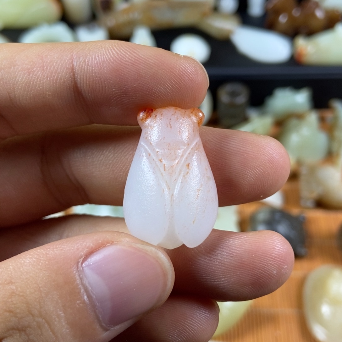 颈饰未镶嵌和田玉我***猫