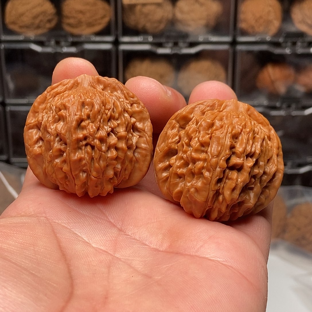 文玩核桃把件四座楼41