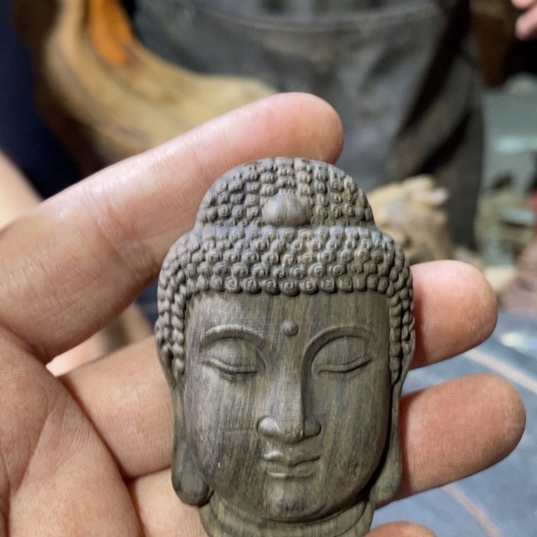 木成品瑕疵摆件放漏