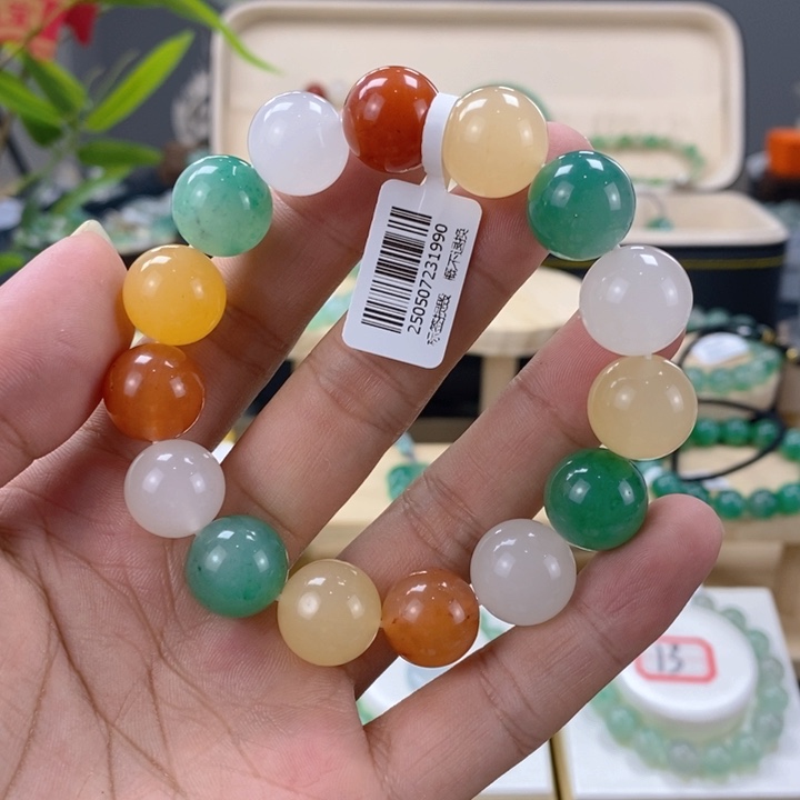 石英质玉手链未镶嵌