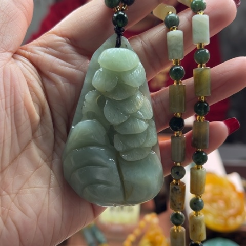 岫玉挂件未镶嵌挂件