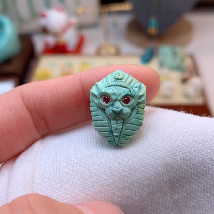 绿松石绿松石配饰未镶嵌