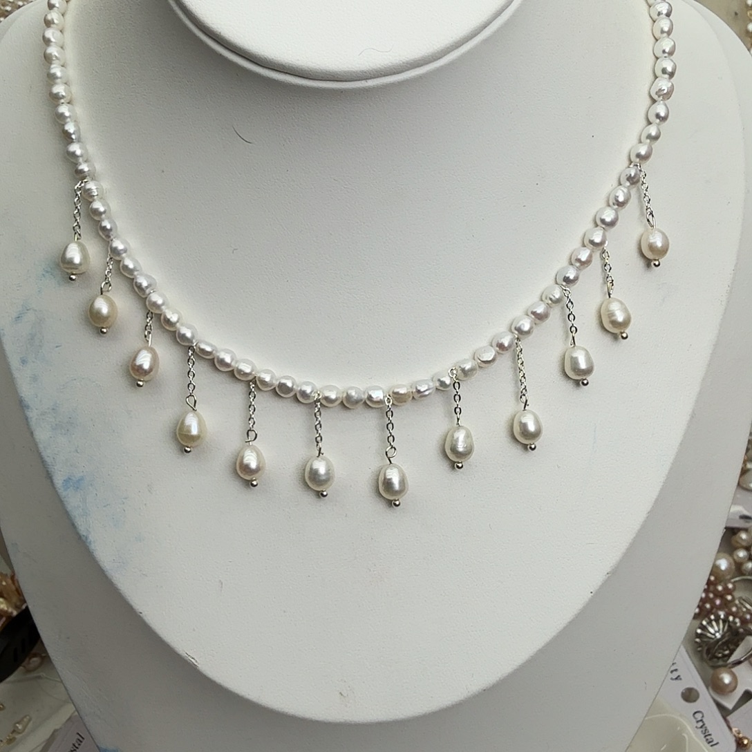 淡水珍珠未镶嵌颈饰