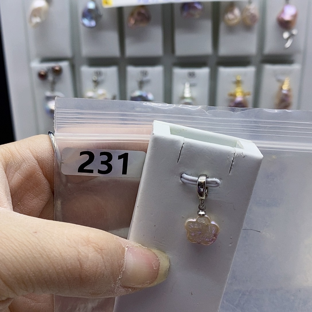 颈饰合金淡水珍珠