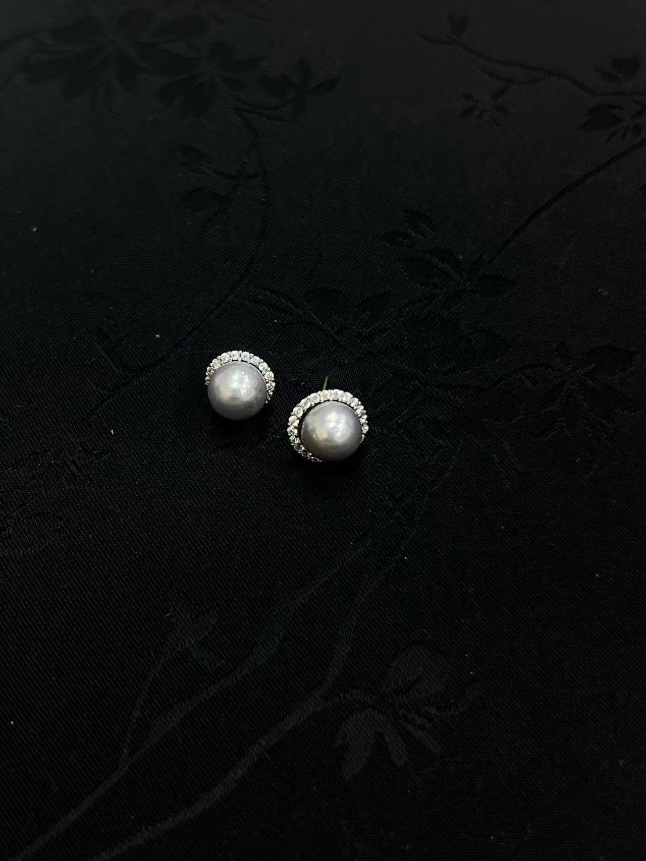 10057 简单设计款定制气质耳钉