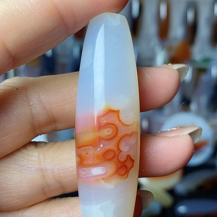 玛瑙/玉髓颈饰合金