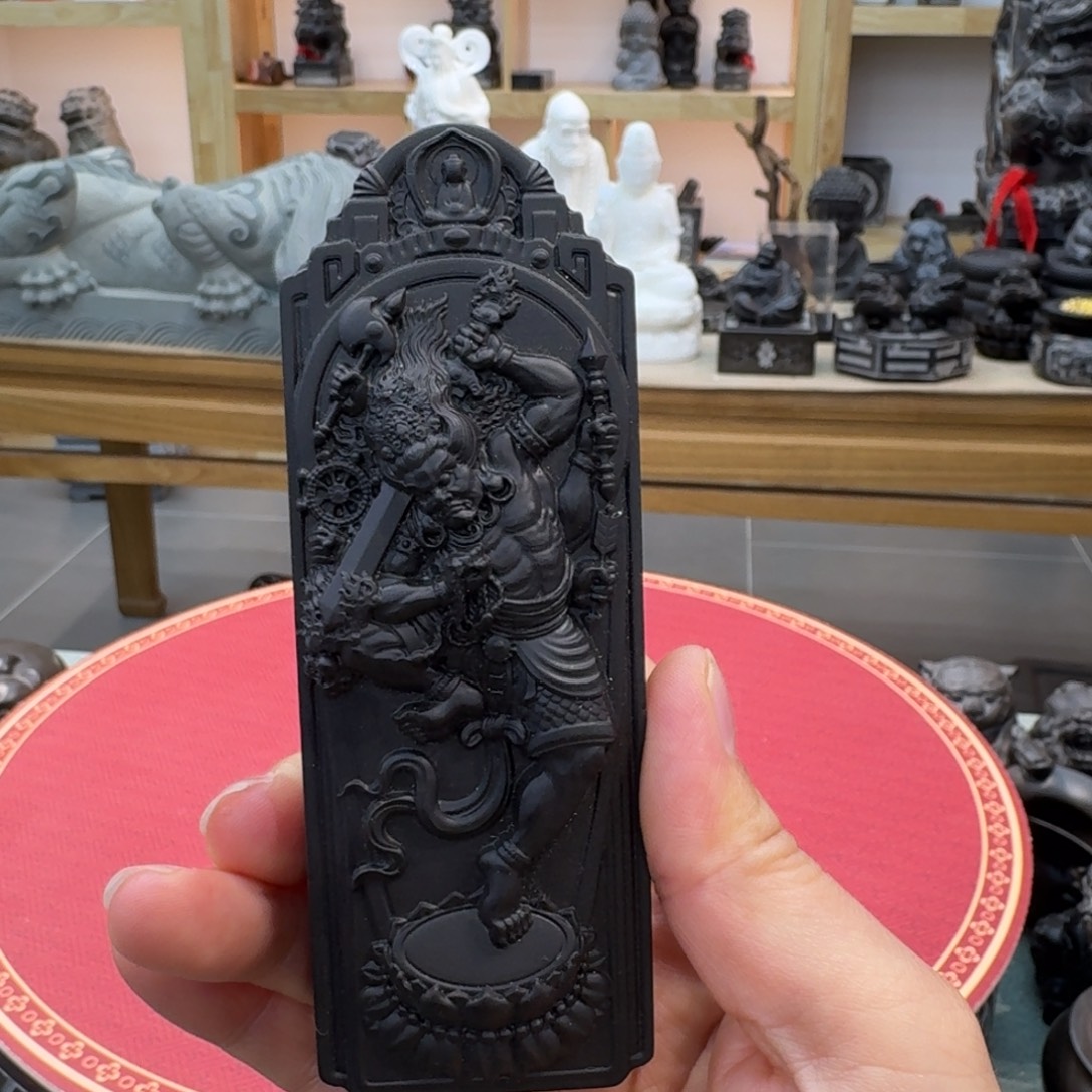 西安石晋錾石雕手工雕刻摆件