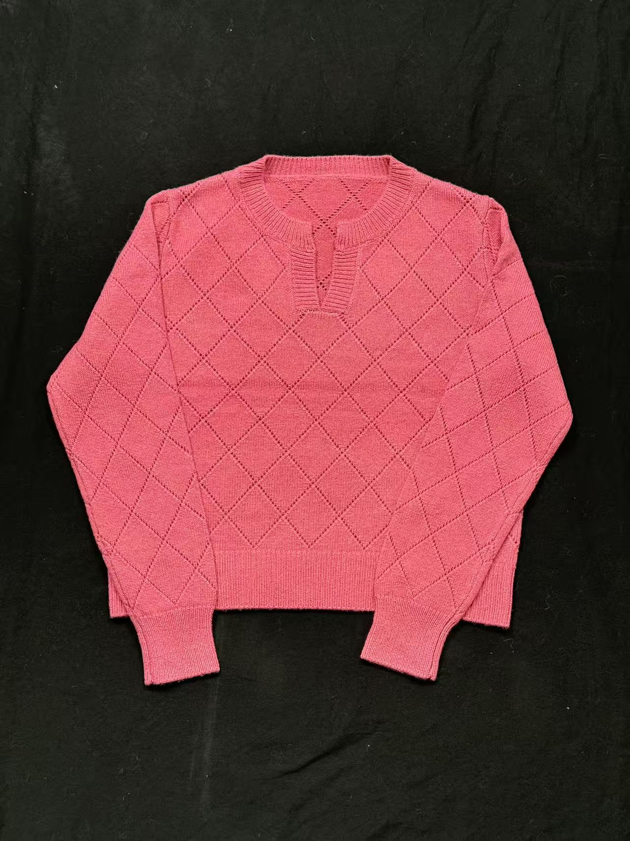 100%羊毛韩版女款羊毛衫