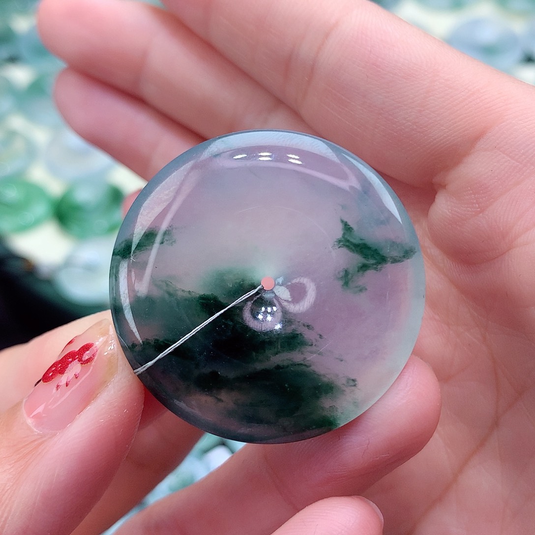 翡翠颈饰未镶嵌翡翠73