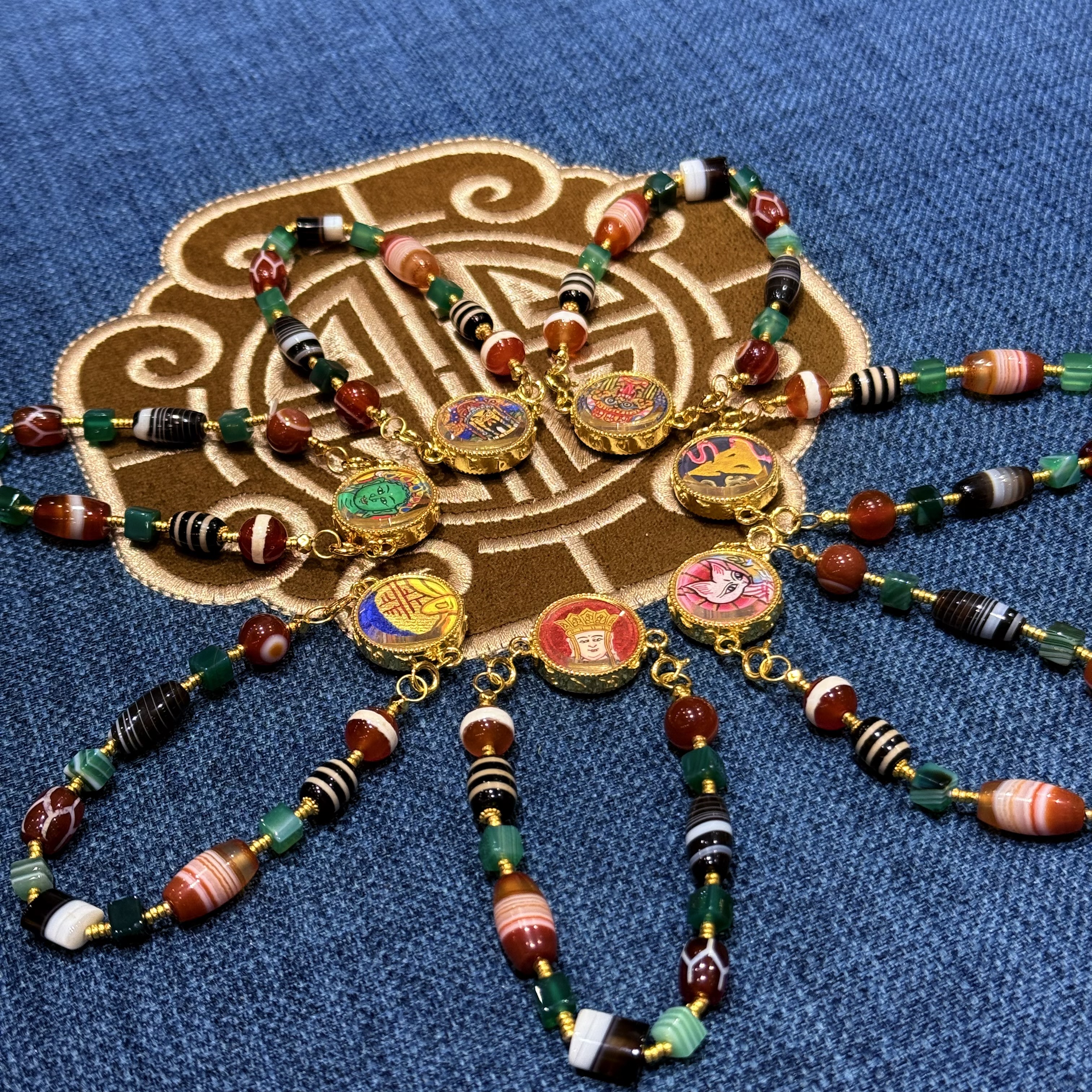 925银手链 壹加小羊精选/圆卡卡手链