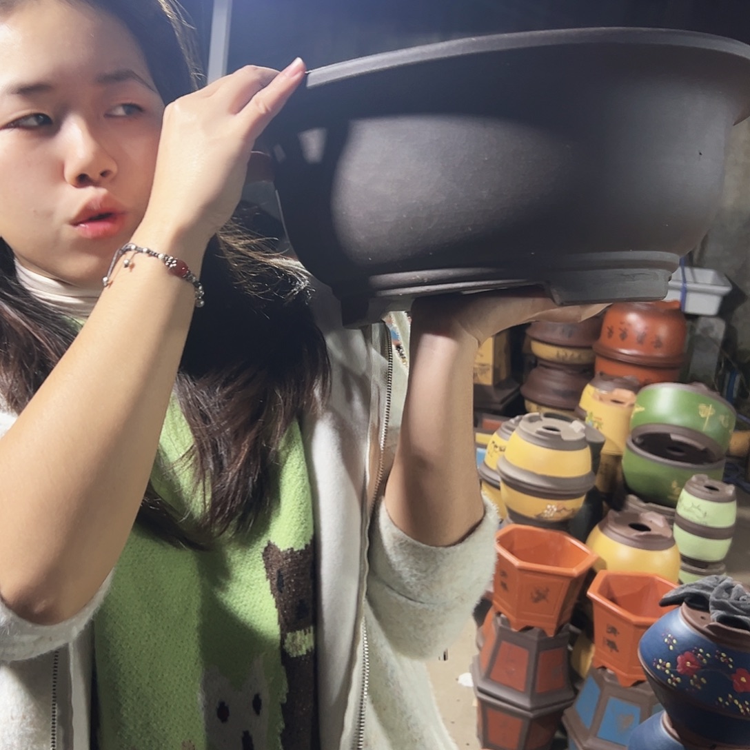 40紫泥碗盆花盆花盆