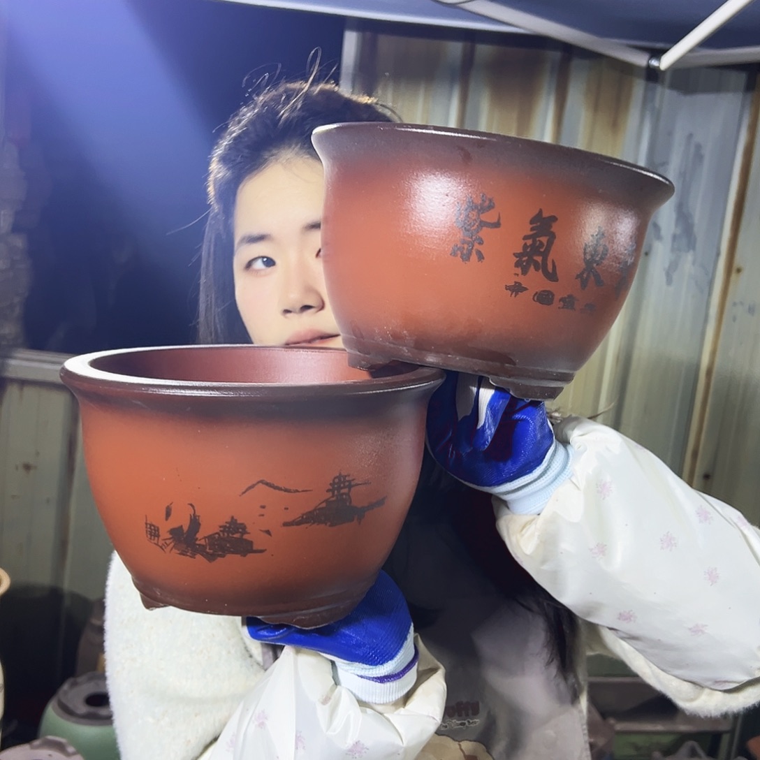 20+20紫气东来花盆花盆花盆