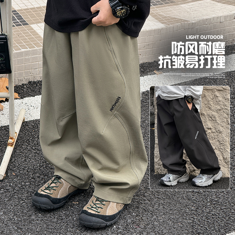 祯有范童装男童秋装裤子新款秋季中大童潮流休闲长裤秋款儿童裤子