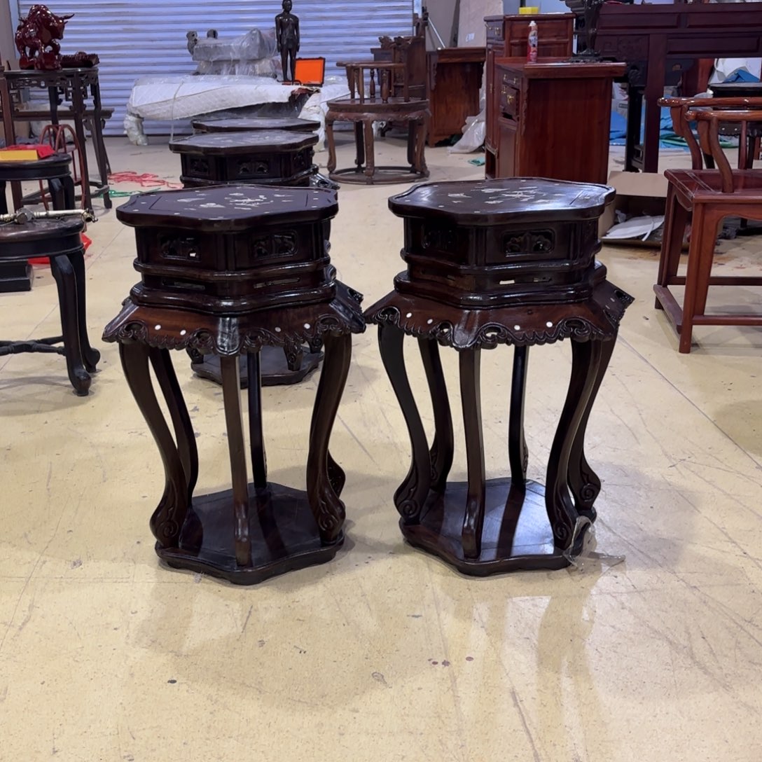 紫檀木类成套家具