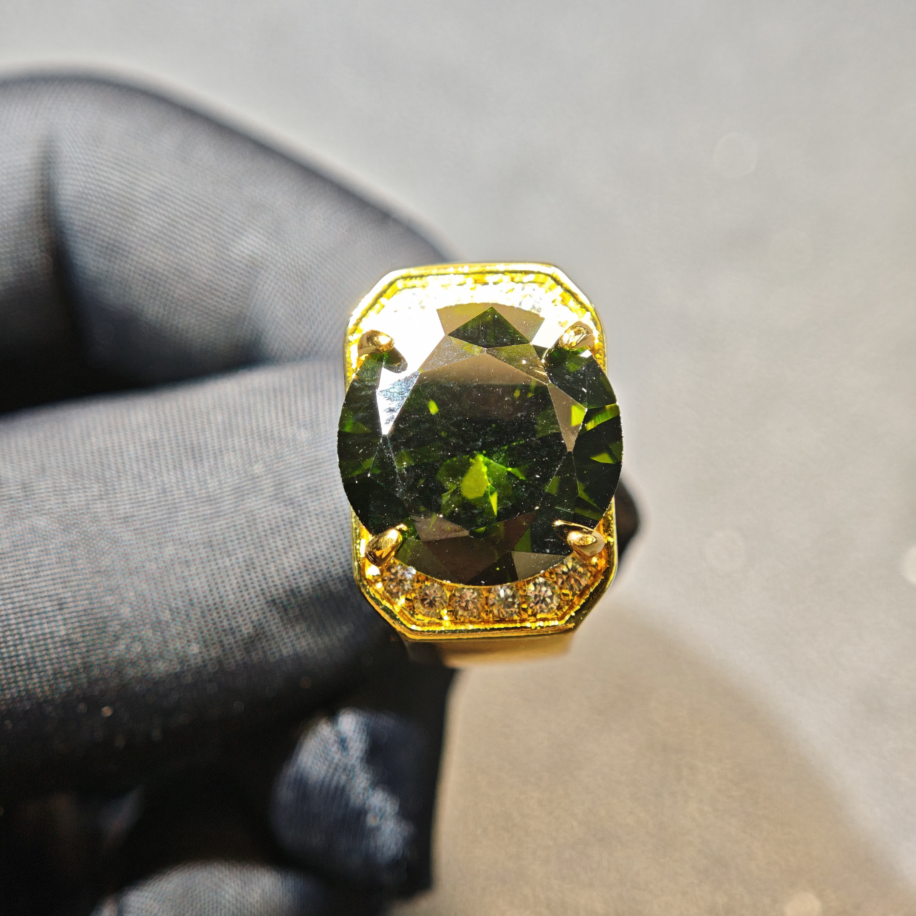 赠运费险＋证书 大克拉收藏级祖母绿戒指G319