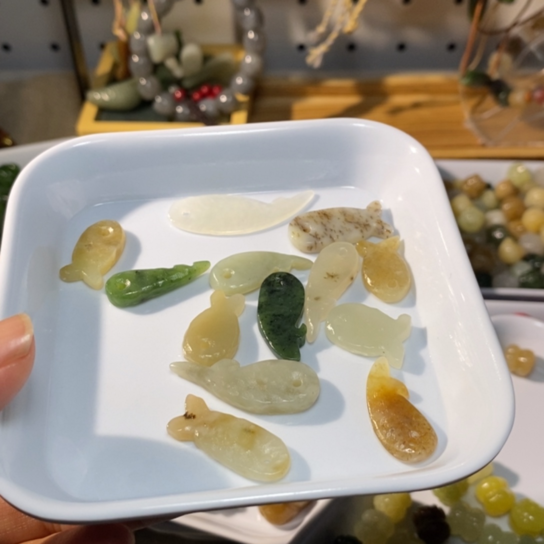 和田玉未镶嵌手链微瑕打包处理不退不换