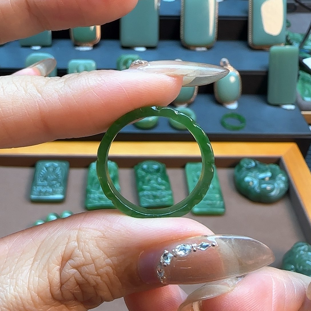 和田玉（碧玉）吊坠(不含链)未镶嵌記**片