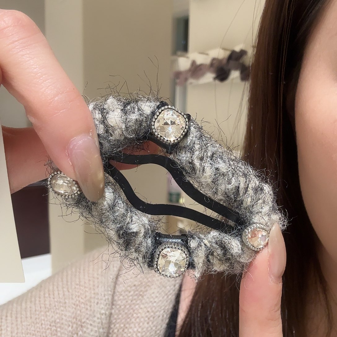 琉璃纯铜合金发夹发夹