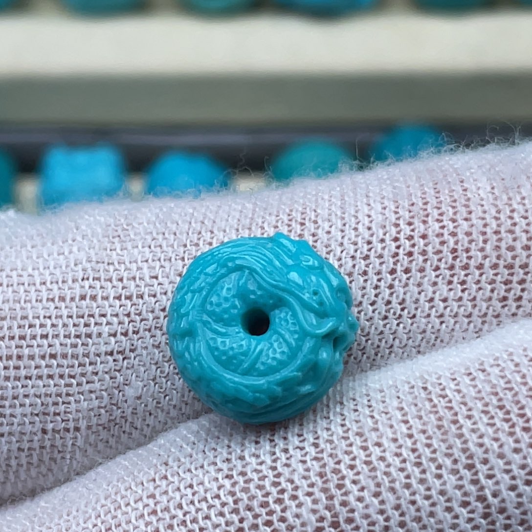 绿松石挂件未镶嵌12.2✖️6.5mm