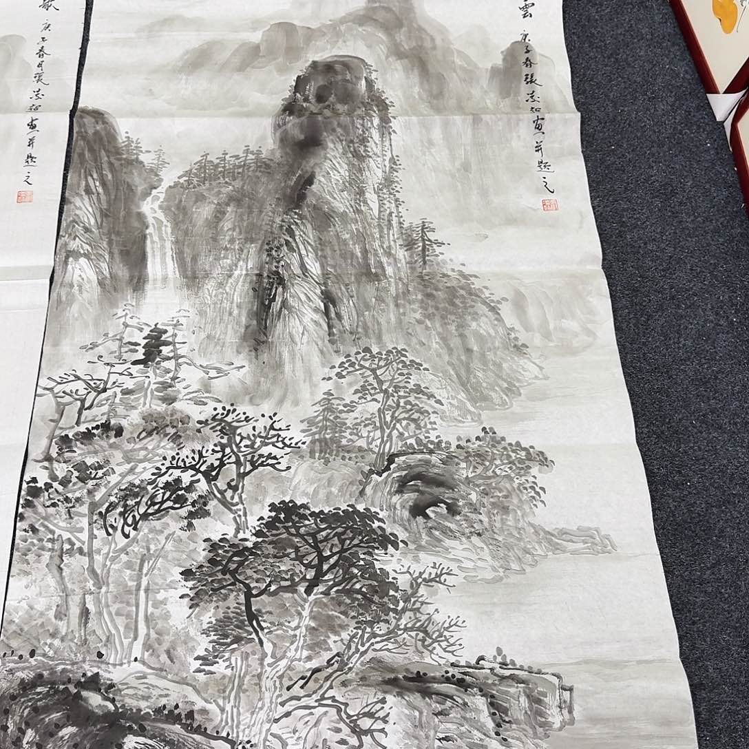 纯手绘年画好作品