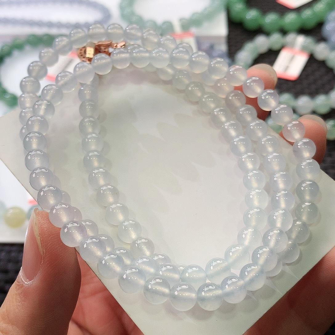 翡翠手链未镶嵌翡翠