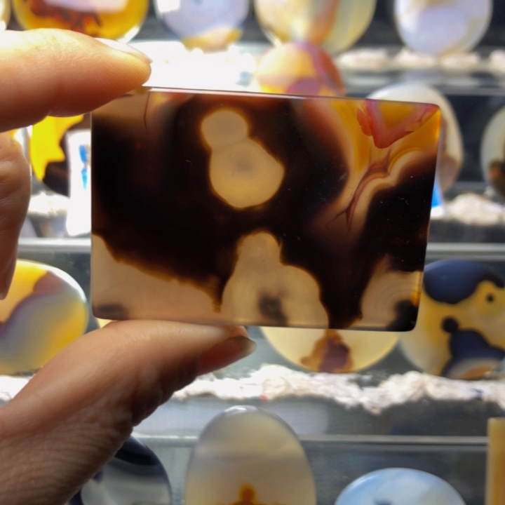 合金玛瑙/玉髓珠宝奇石122