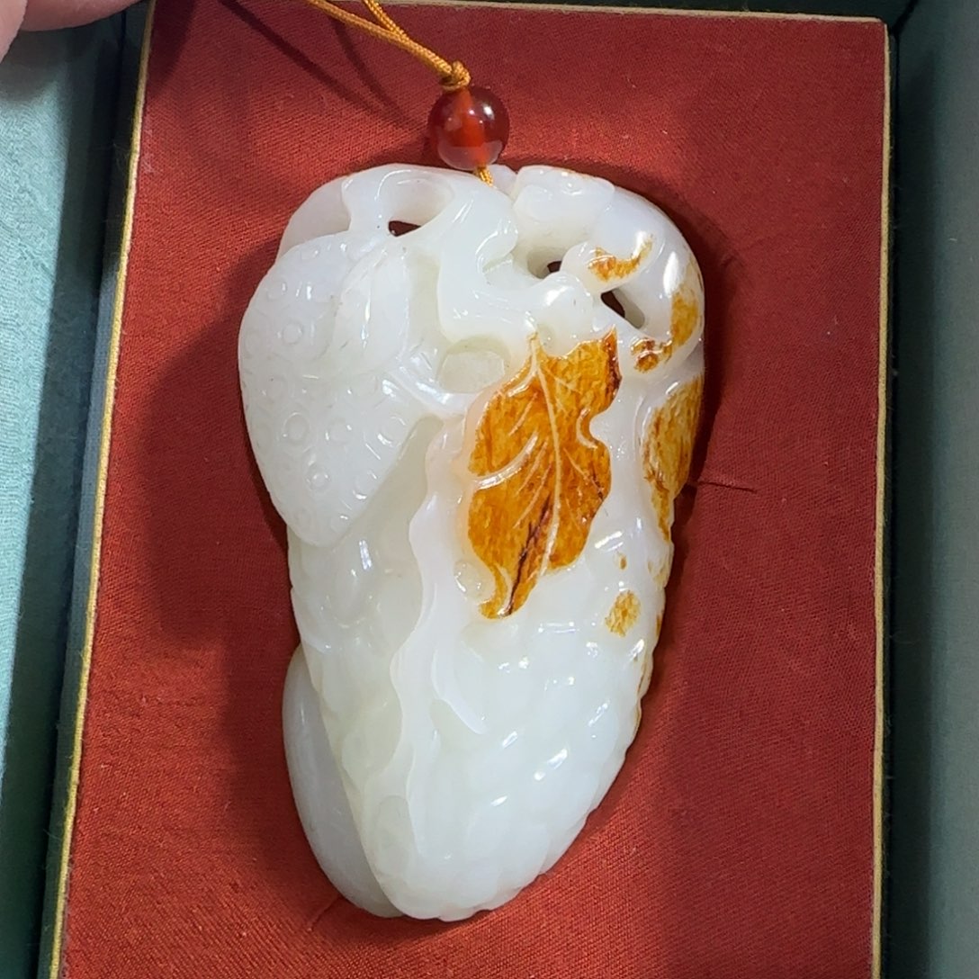 和田玉挂件未镶嵌