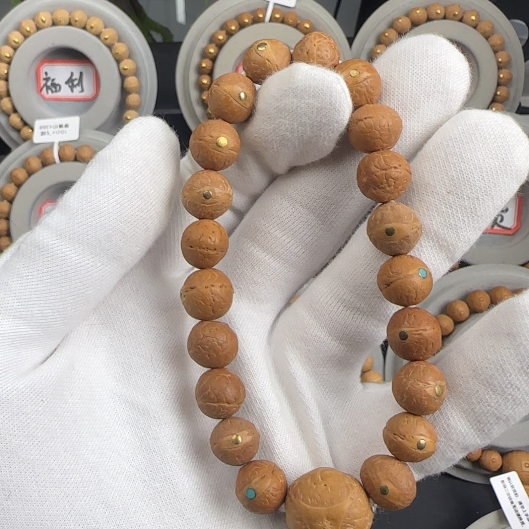 凤眼菩提手串11小+左右mm手串