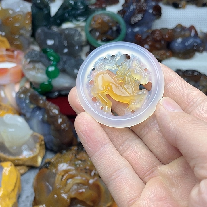 玛瑙/玉髓饰品未镶嵌