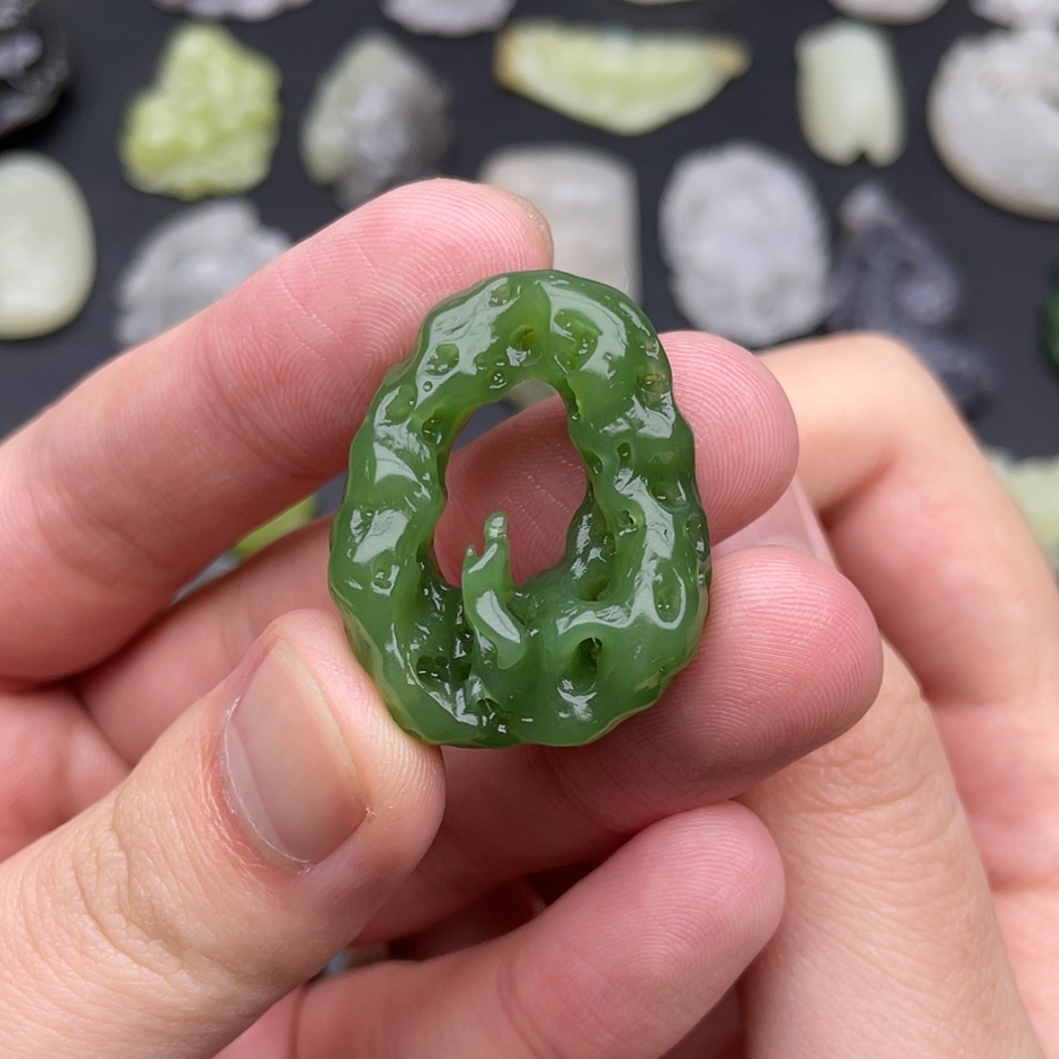 【闪购商品】颈饰未镶嵌和田玉