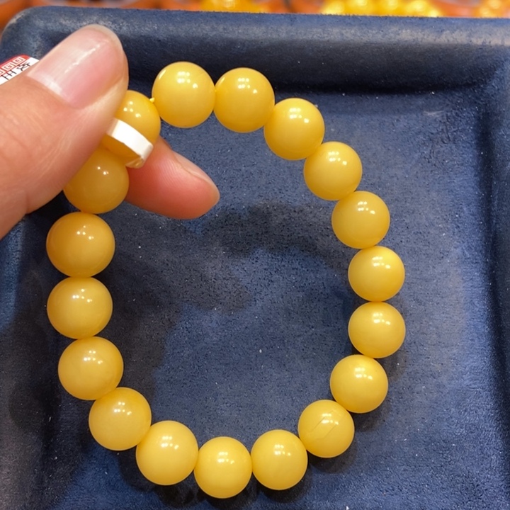琥珀手链未镶嵌蜜蜡