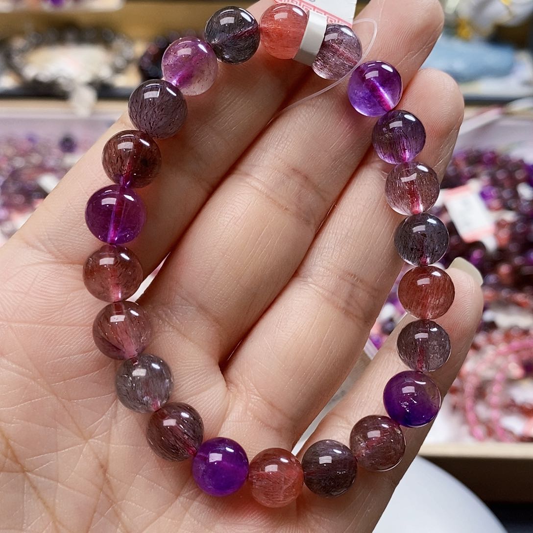 未镶嵌手链水晶9超七K204