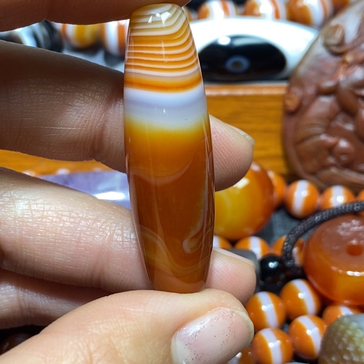 玛瑙/玉髓未镶嵌颈饰