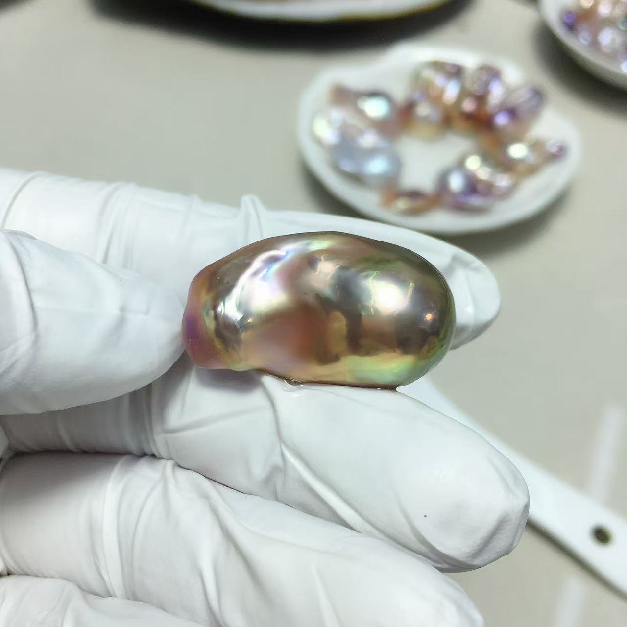 【巴洛克】异形 开1个 1蚌保1颗 活体开蚌不退不换