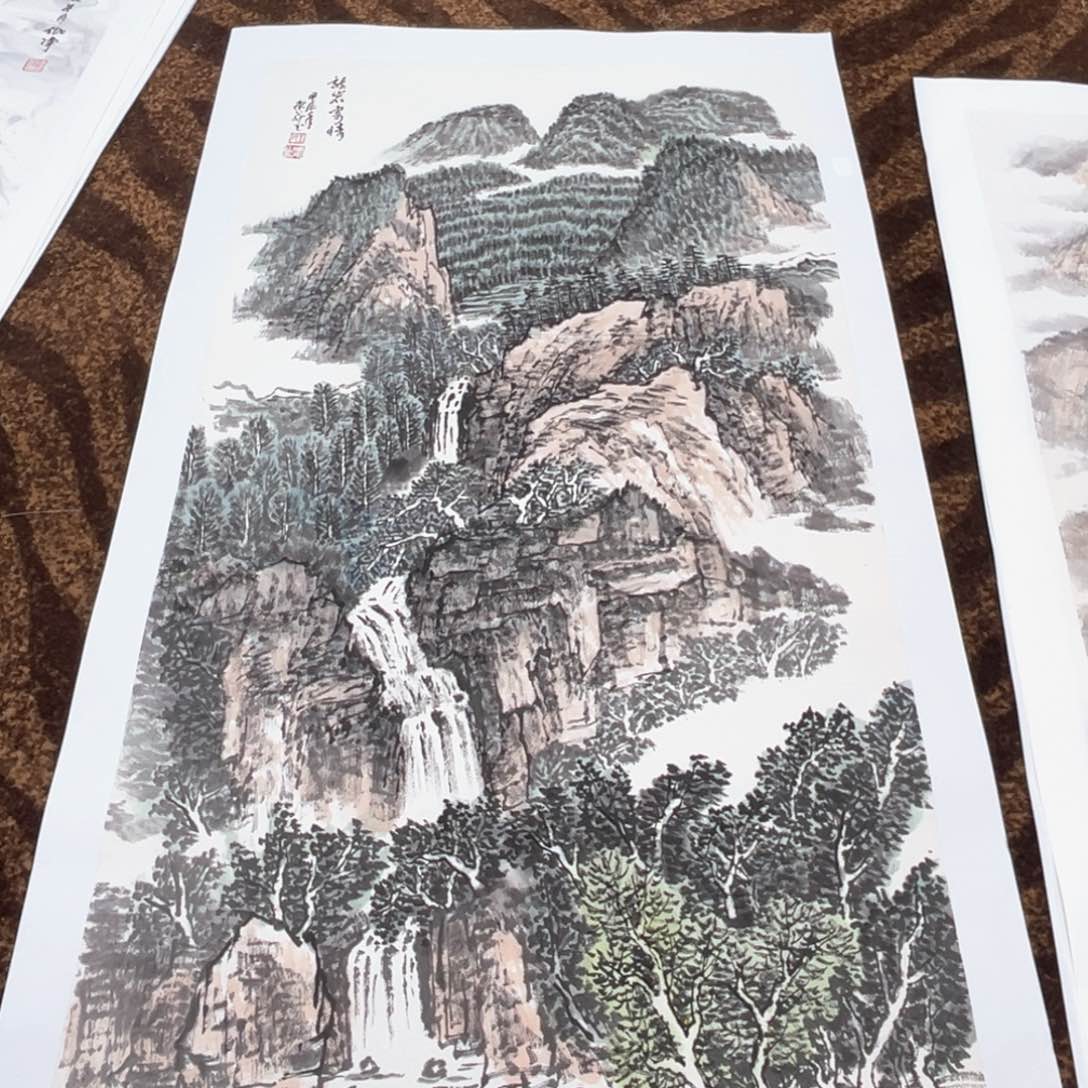 国画太***哥绘画绘画五张